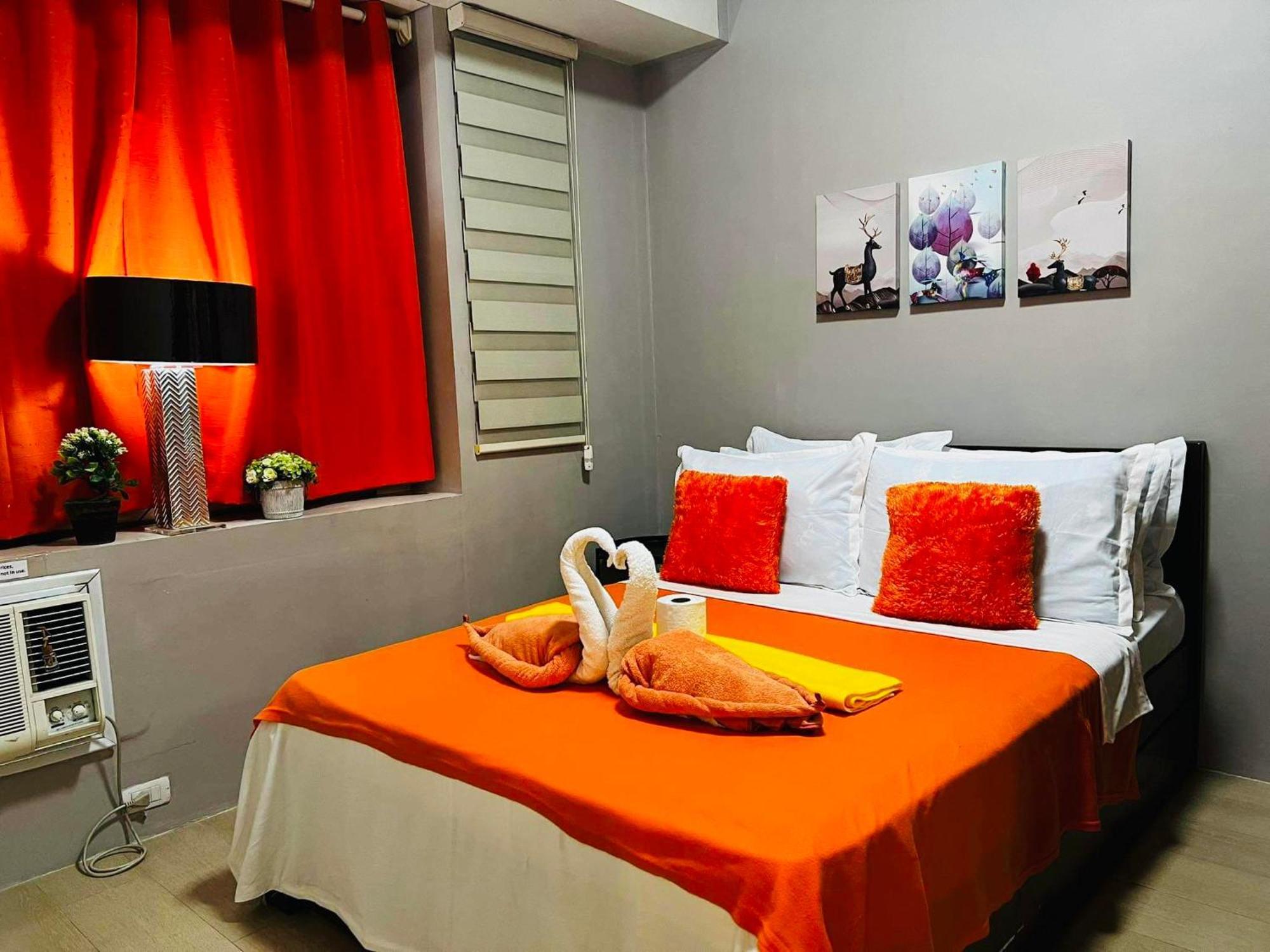 One Palm Tree Villas Condominium - Studio 10O With Balcony - Across Terminal 3 Airport مانيلا المظهر الخارجي الصورة